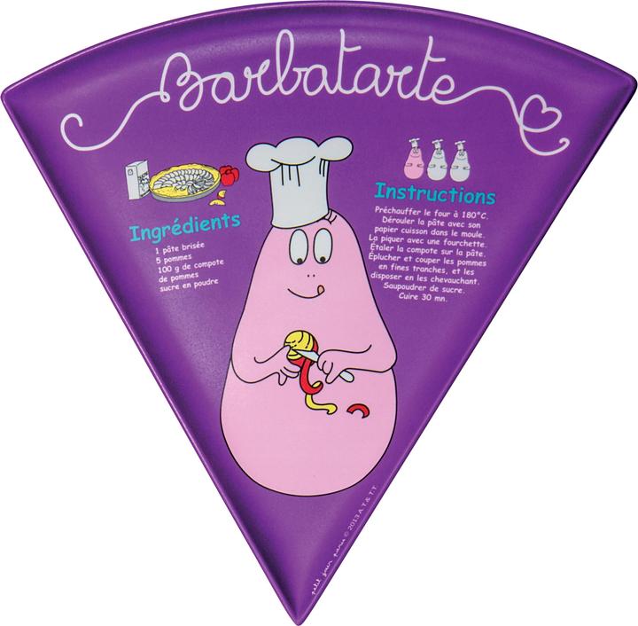Produktbild Petit Jour Paris Teller in Barbapapa-Form Kind petit jour barbatarte