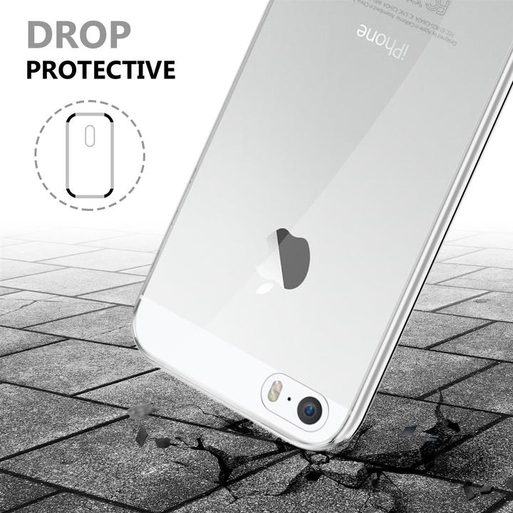 Produktbild Cadorabo TPU 360 Grad Case Cover (Apple iPhone 5)