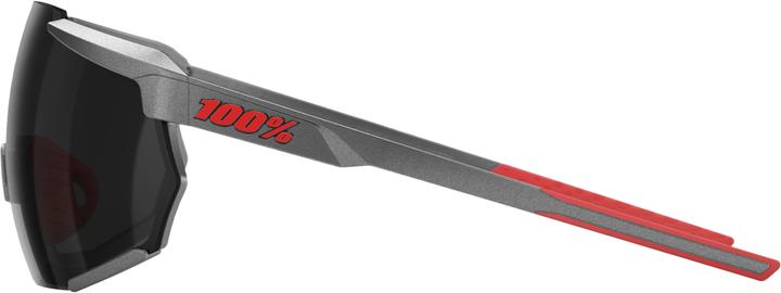 Produktbild 100% Racetrap 3.0 Brille Gunmetal - Black Mirror Lens (Gunmetal, Black Mirror Lens)