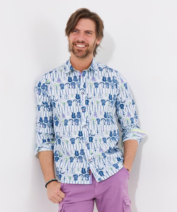 Produktbild Joe Browns Sketchy Guitar Print Long Sleeve Shirt (XXL)