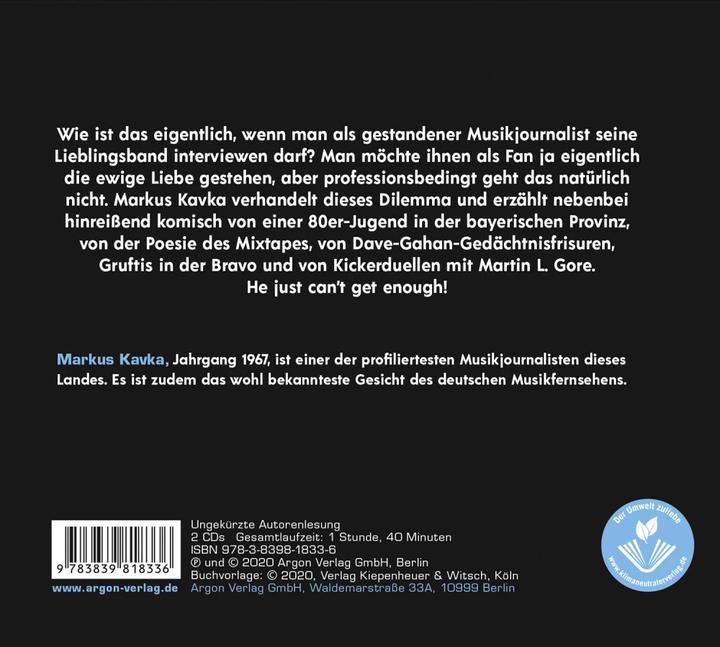 Image du produit Markus Kavka à propos de Depeche Mode (Markus Kavka, Allemand)