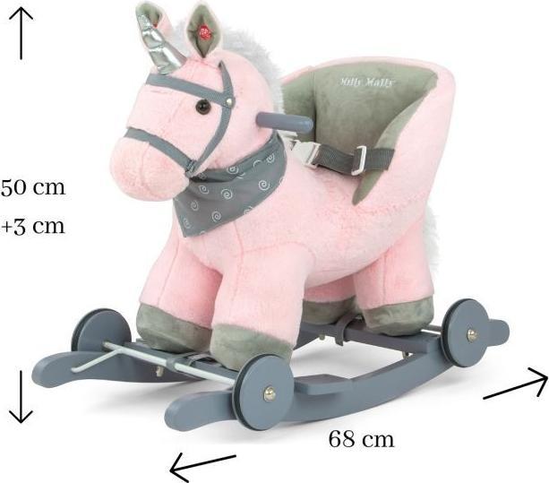 Produktbild Mally Schaukelpferd Polly Pink Milly