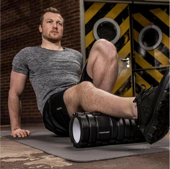 Image du produit Tunturi Yoga Schaumblock Massageroller 33 cm Schwarz