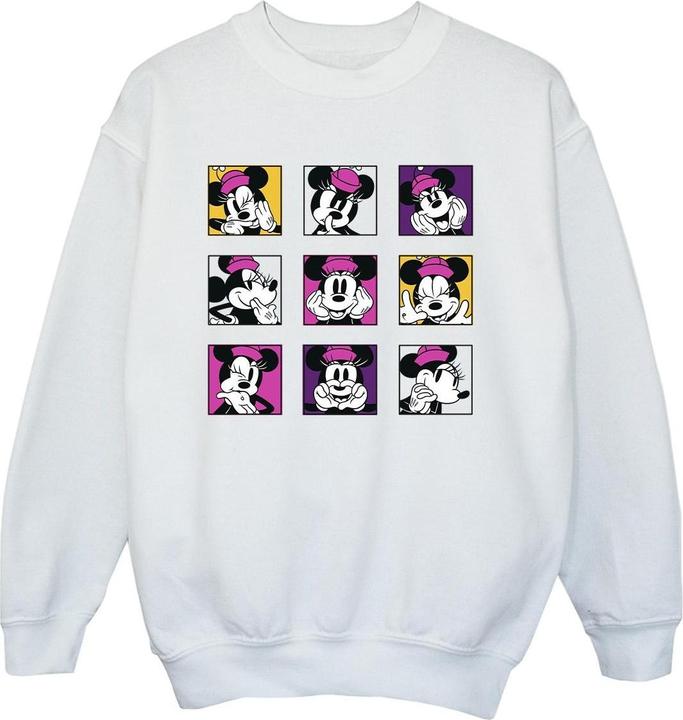 Disney Minnie Mouse Squares Sweatshirt Jungen