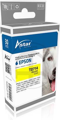 Image du produit Astar Jaune - compatible - cartouche d'encre - pour Epson Stylus S21, SX115, SX215, SX218, S (Y)
