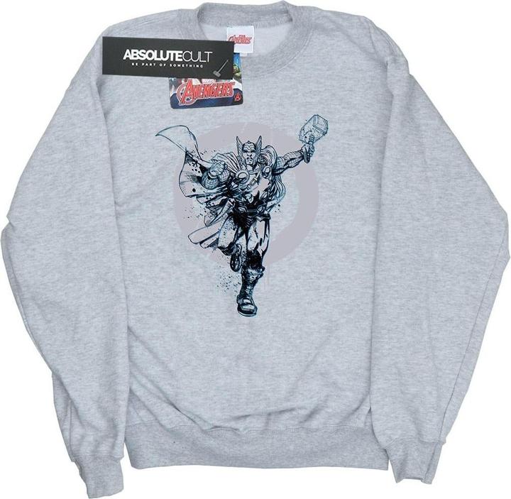 Actual product image Girls Thor Circle Sweatshirt (140, 146)