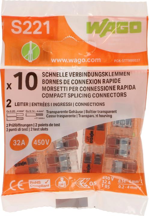Produktbild Wago Verbindungsklemme