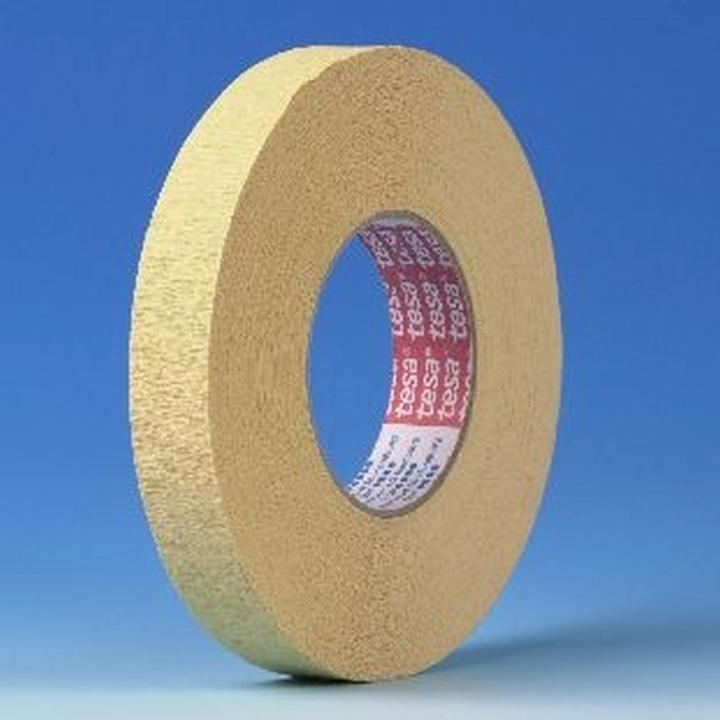 Produktbild tesa Kreppband krepp® 4322 stark gekreppt chamois Länge 50 m Breite 25 mm (25 mm)