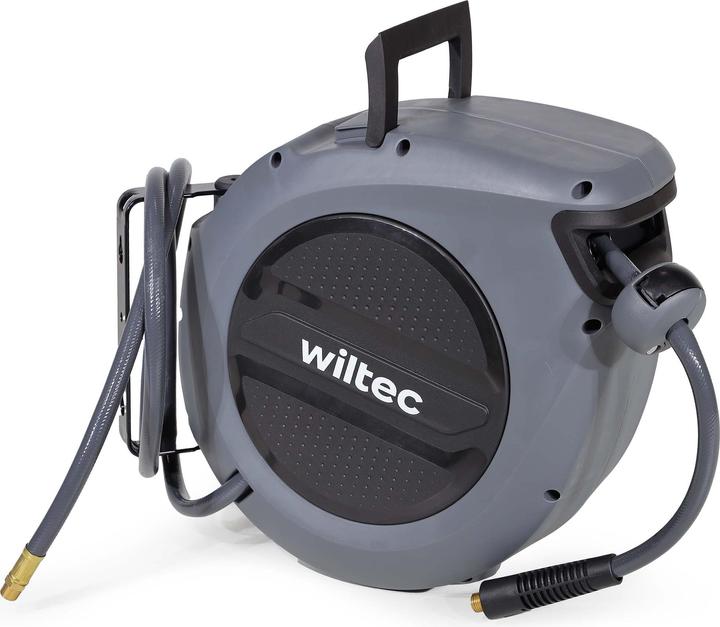 Actual product image Wiltec Compressed air hose reel 20m compressed air hose reel 17 bar reel