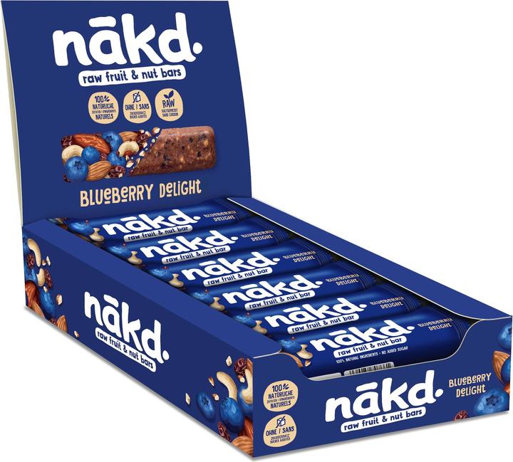 Nakd Muffin ai mirtilli (18 pz., 630 g)