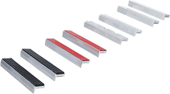Actual product image BGS Bench Vice Jaw Protector Set Aluminium 150 mm 8 pcs. (150 mm)