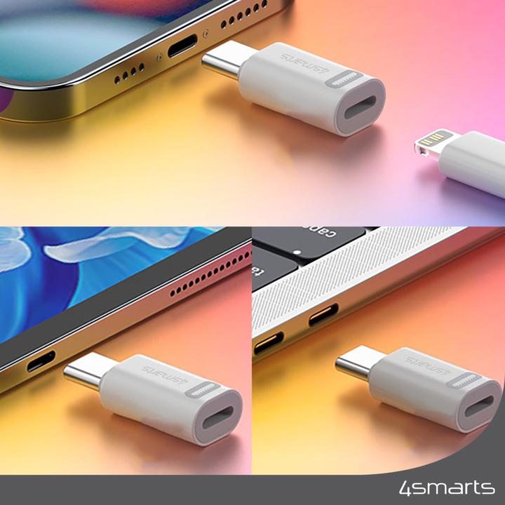 Produktbild 4smarts Lightning – USB Typ C (0.01 m, USB 2.0)
