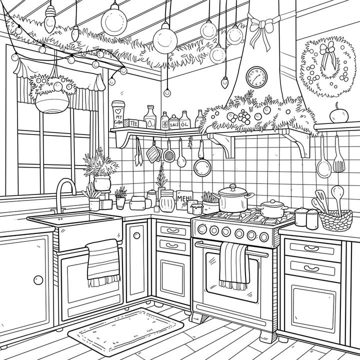 Actual product image Topp Colouring book Colorful World Christmas Moments