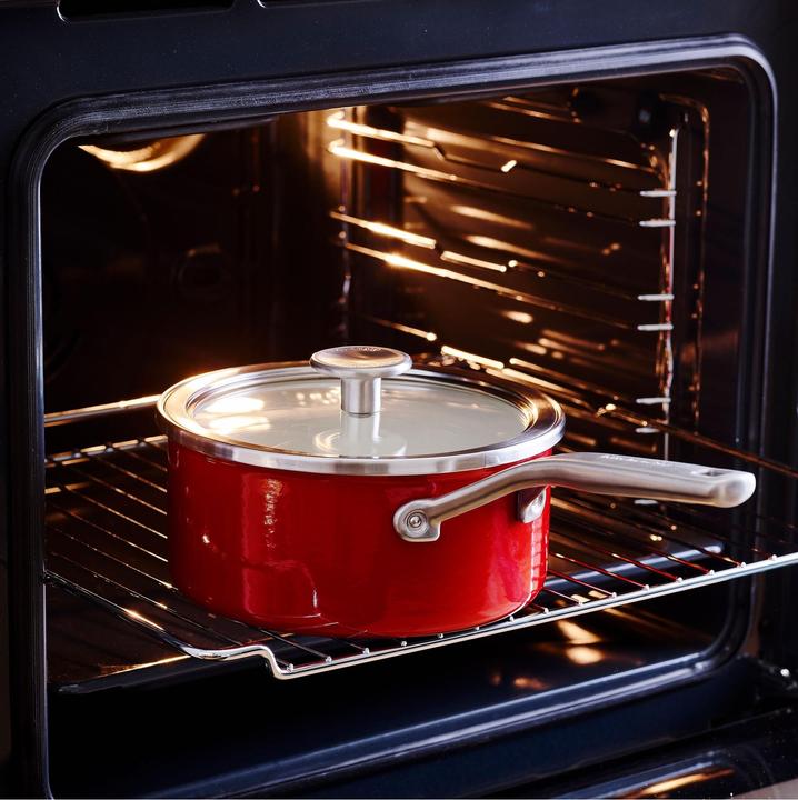 Produktbild KitchenAid Stieltopf 'Artisan' (16 cm, Stielkasserolle, Carbonstahl)