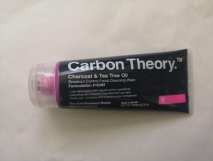 Carbon Theory Breakout Control Facial Wash Charcoal and Tea Tree 200ml (Reinigungstücher, 200 ml)