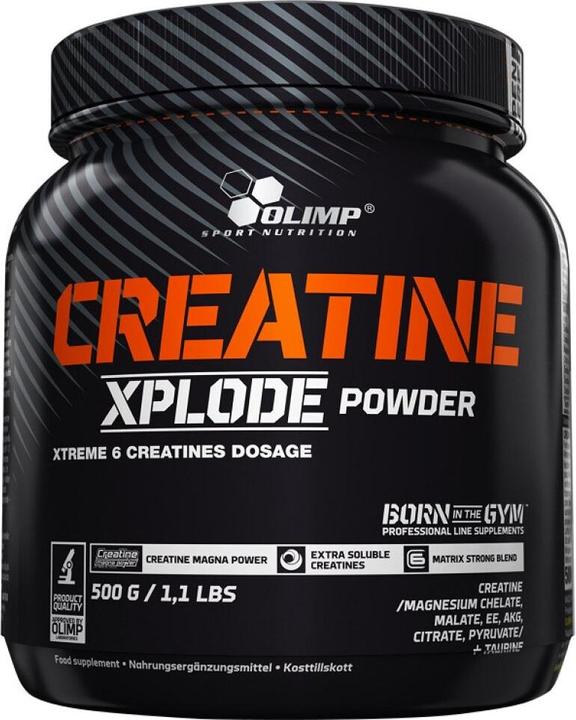 Immagine prodotto Olimp Sport Nutrition Olimp Creatine Xplode, barattolo da 500 g (85 Pezzo/i, Polvere, 500.50 g)