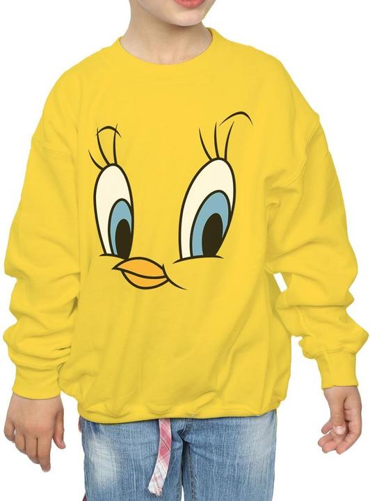 Immagine prodotto Looney Tunes Tweety Pie Face Felpa Ragazze (152, 158)