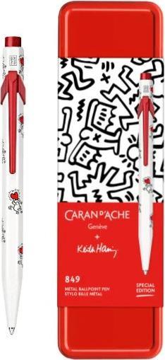 Produktbild Caran d'Ache 849 Keith Haring Sonderedition (Schwarz, Rot, Weiss, 1 x)