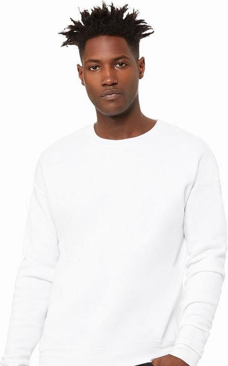 Actual product image Bella Canvas Sweatshirt Overcut Shoulder (XS)