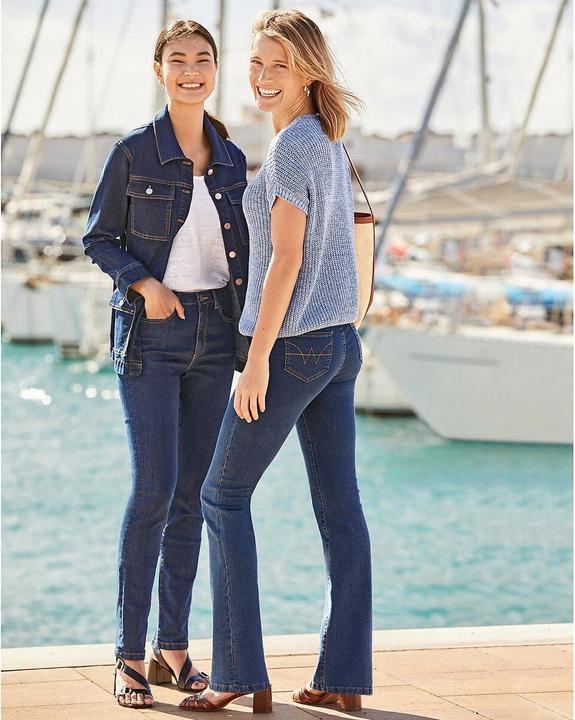 Produktbild Anne Weyburn Jeansjacke mit gerader Schnittform (38)