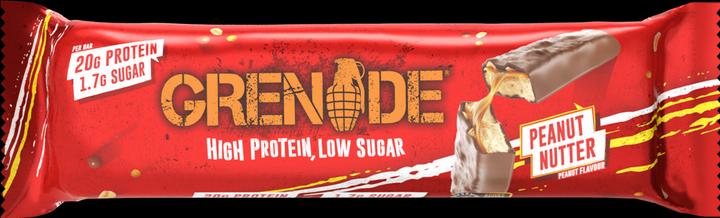 Grenade BAR® High-Protein Peanut Nutter 60g (Peanut Butter, 1 pcs., 60 g)