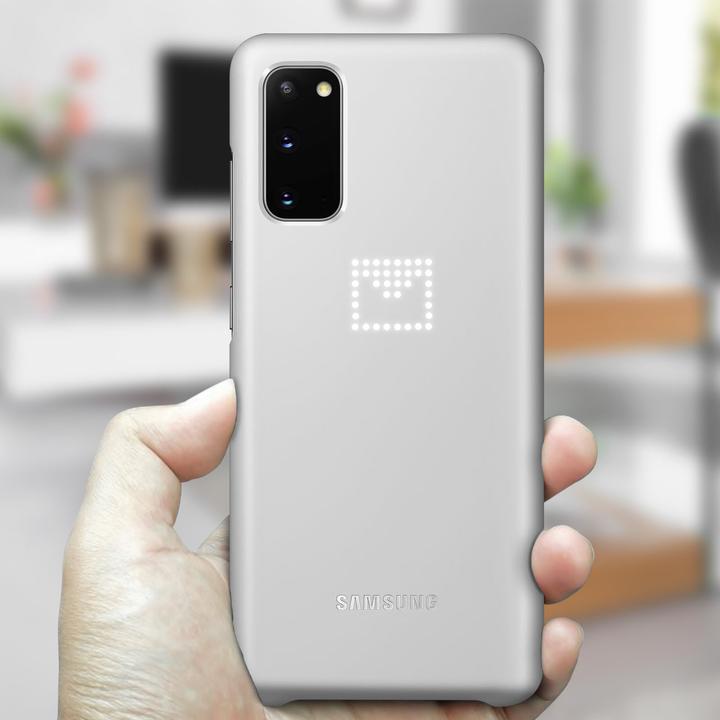 Actual product image Samsung LED Back Cover (Samsung Galaxy S20 5G, Samsung Galaxy S20+)