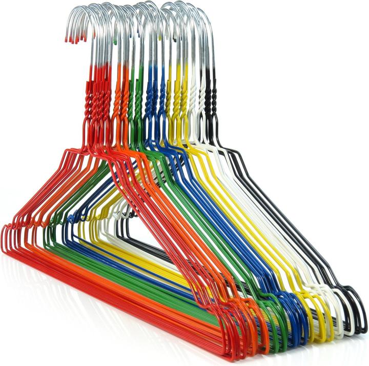 Image du produit Hangerworld 100 cintres en fil métallique galvanisé 40 cm (100 x)