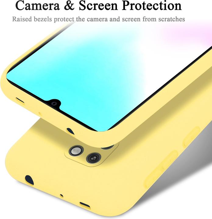 Actual product image Cadorabo TPU Liquid Silicone Case Cover (Mate 20 Lite)