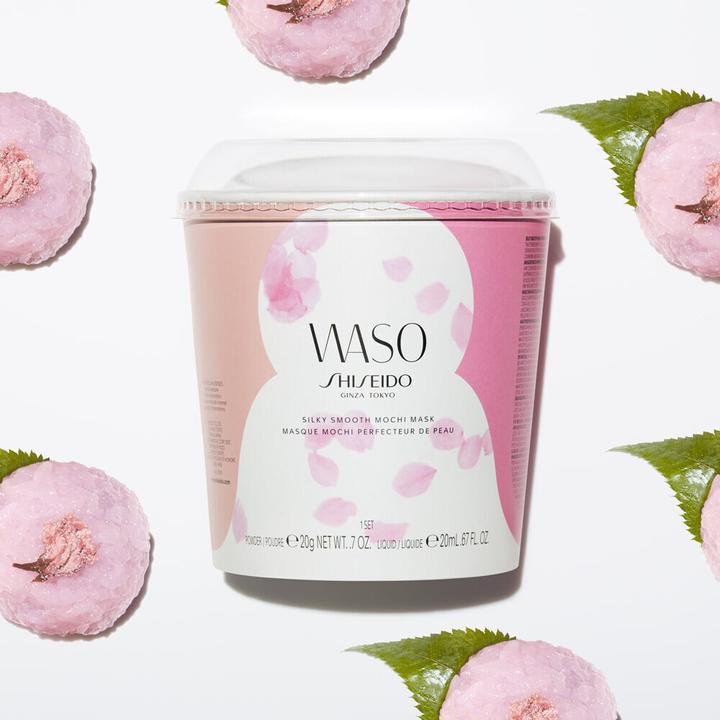 Produktbild Shiseido Waso Silky Smooth Sakura Mochi Mask (20 ml)