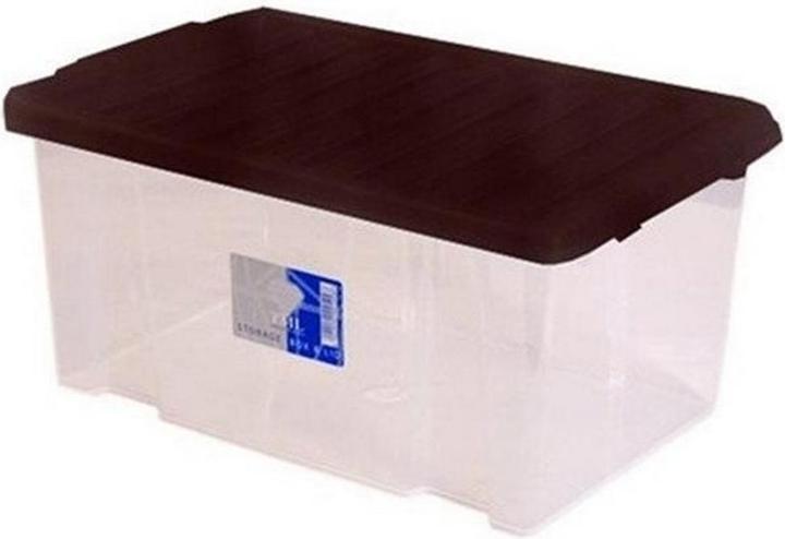 Image du produit TML Caisse de rangement Transparent (60 x 40 x 33 cm, 50 l)