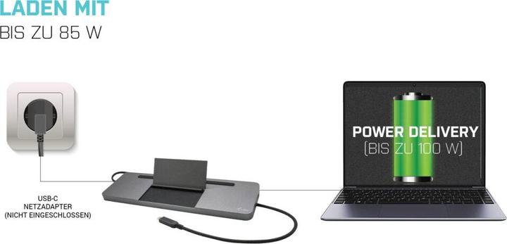 Image du produit i-tec Ergonomic 4K (USB-C, 2 Ports)