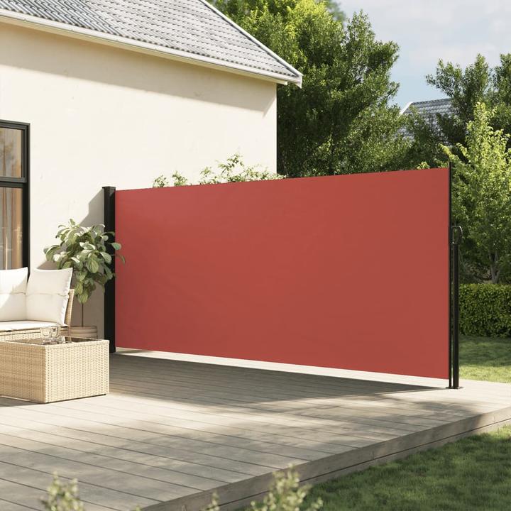 Immagine prodotto VidaXL Tenda laterale estensibile rossa (1.60 m)