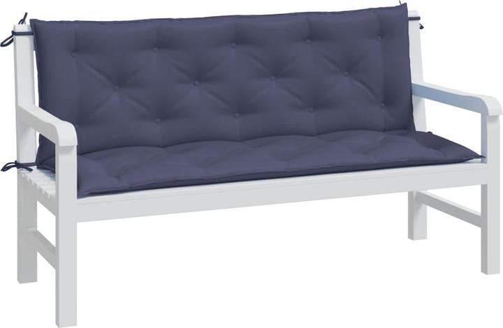 Produktbild VidaXL Gartenbank-Auflagen 2 Stk. O x ford-Gewebe (150 x 50 x 7 cm)