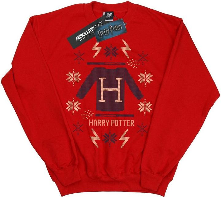 Christmas Knit Sweatshirt Jungen