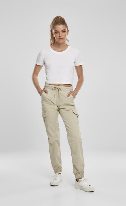 Produktbild Urban Classics Ladies High Waist Cargo Jogging Pants (L)