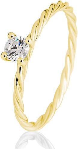 Produktbild Breuning Verlobungsring Kordel (53, 585/14 K Gold)