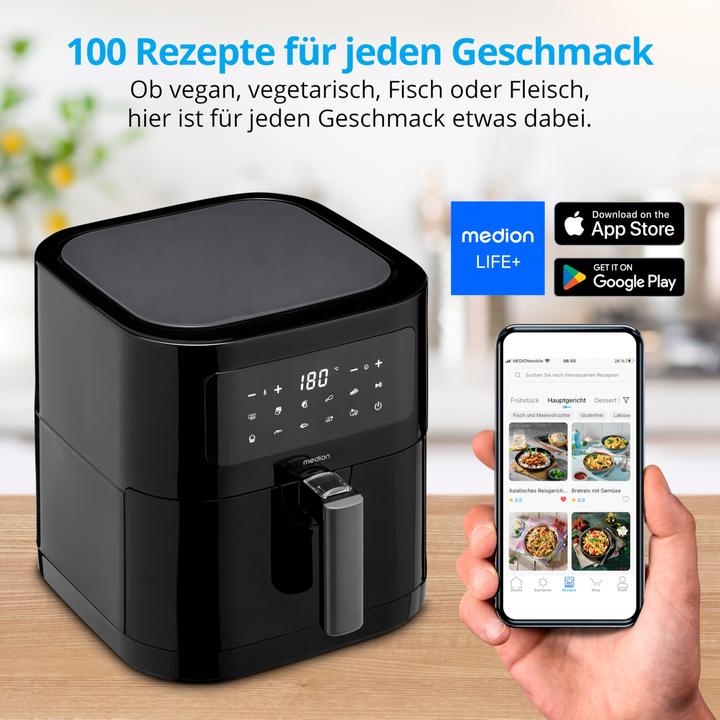 Actual product image Medion Hot air fryer MD 11740