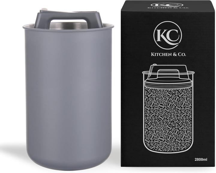 Kitchen Kaffeedose mit Vakuumdeckel (2.80 l)