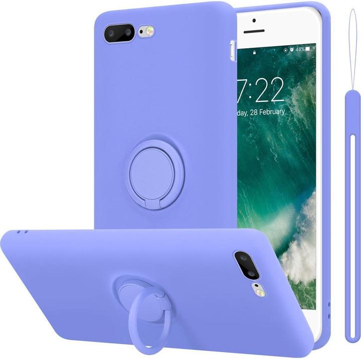 Actual product image Cadorabo TPU Liquid Ring Silicone Case Cover (Apple iPhone 7 Plus, Apple iPhone 7s Plus)
