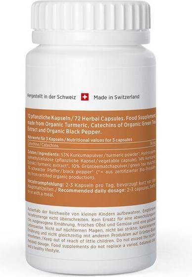 Immagine prodotto Kingnature Kurkuma Vida (72 Pezzo/i, Pillole, 82 g)