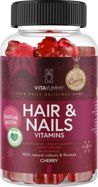 Immagine prodotto VitaYummy Capelli e unghie - Ciliegia - 60 pezzi