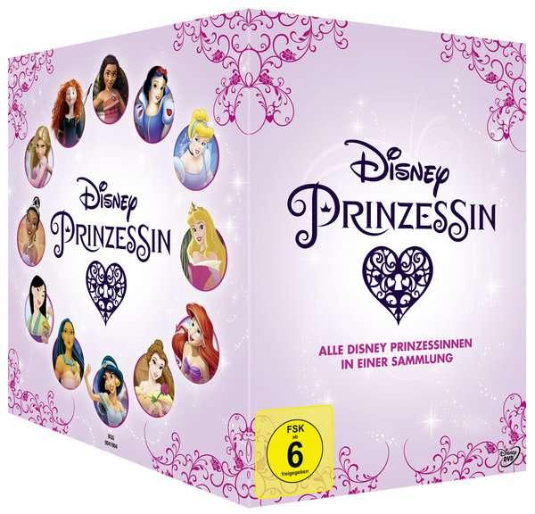 Actual product image Disney Interactive Studios Disney Princesses - Box (12 films) (DVD, 2021, German)