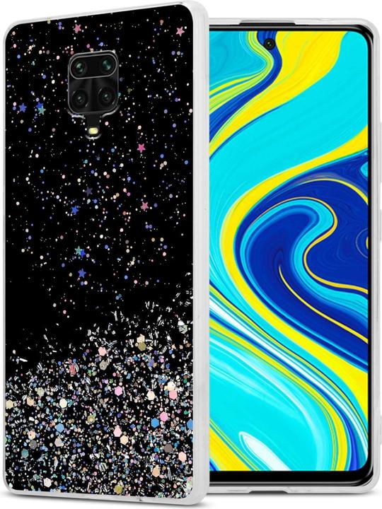 Actual product image Cadorabo Bumper Case for Xiaomi RedMi NOTE 9 PRO / NOTE 9S TPU funkelnder Glitter (Xiaomi Redmi Note 9 Pro, Xiaomi Redmi Note 9S)