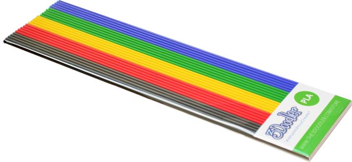 Actual product image 3Doodler 25 PLA filaments MIX 1 (PLA, 3 mm, 2 g, Multicoloured)