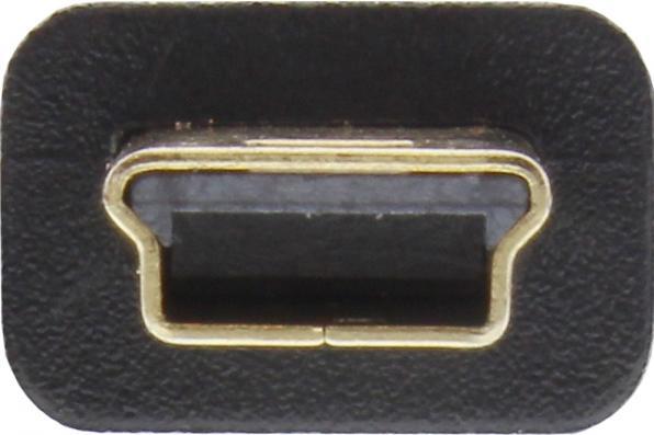 Produktbild InLine Mini-USB 2.0 Kabel USB-A an Mini-B (5 m, USB 2.0)