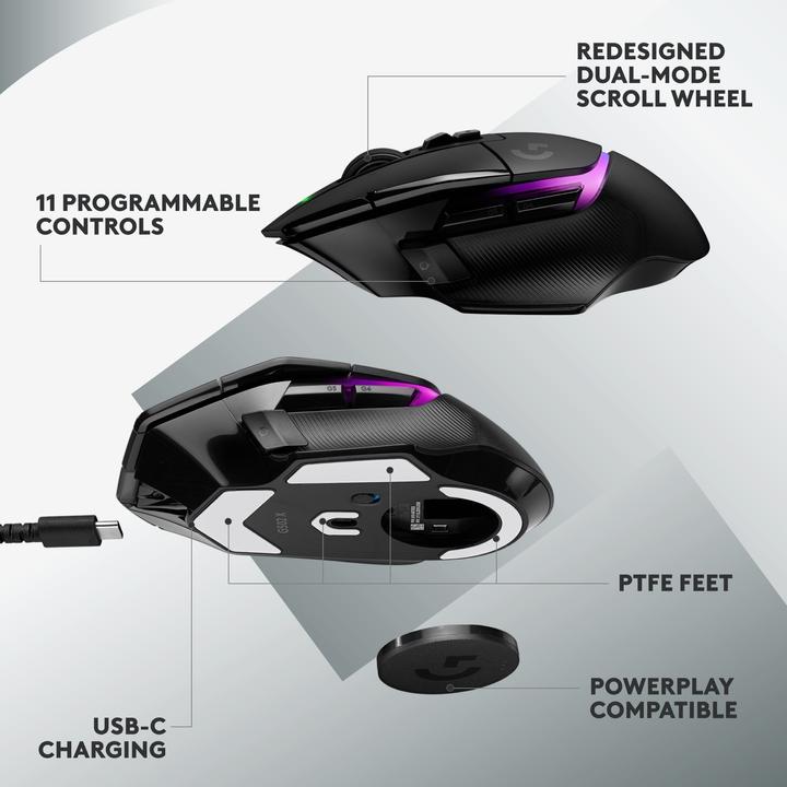 Produktbild Logitech G G502 X Plus (Kabellos)