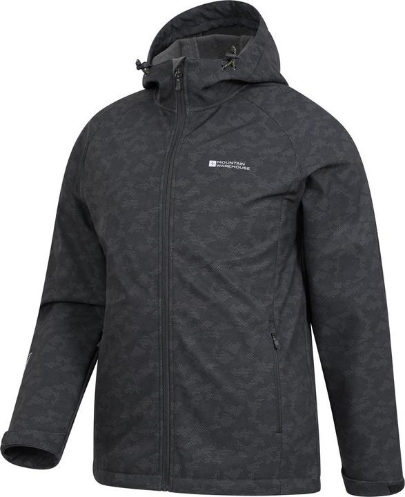 Immagine prodotto Mountain Warehouse Exodus Giacca Soft Shell Idrorepellente Uomo (XXS)