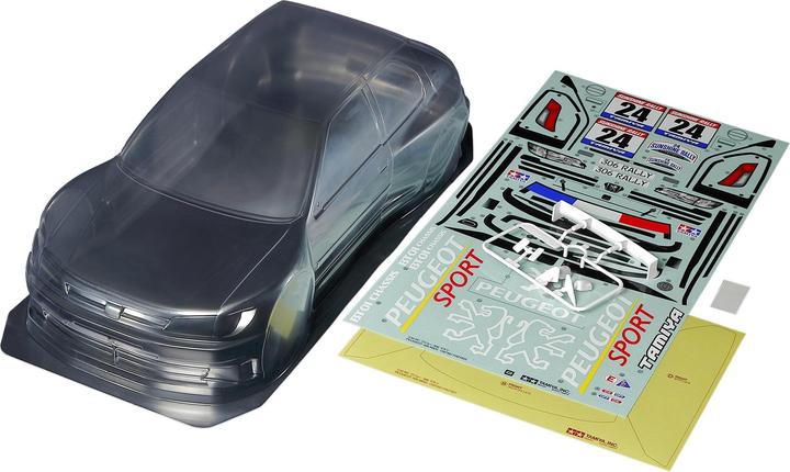 Image du produit Tamiya Peugeot 306 Maxi Body Parts Set