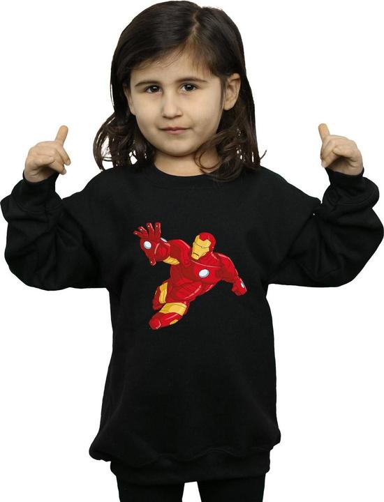 Immagine prodotto Iron Man Simple Felpa Ragazze (140, 146)