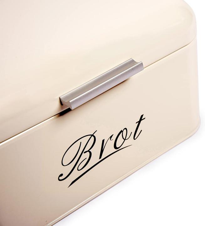 Actual product image Theo&Cleo Grosser Brotkasten mit Deckel im Retro Design